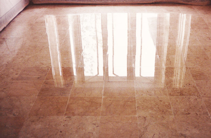 Marble Floor Honed and Polished